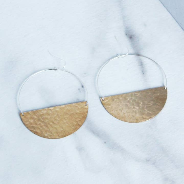 Wire Hoop Earrings for wholesale by M.Liz Jewelry