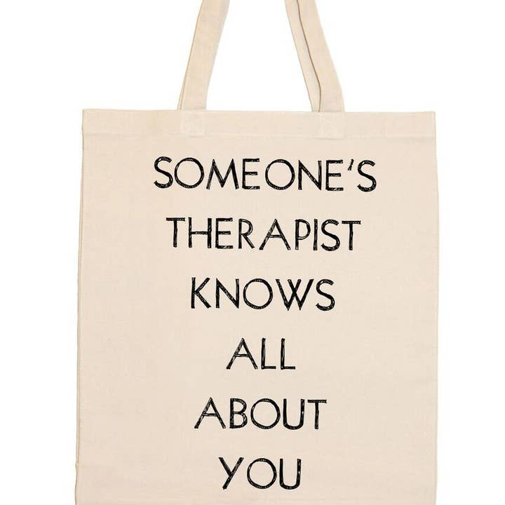 Therapist Tote Bag for wholesale by Quippy Brand