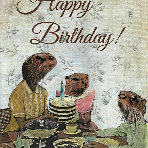 Pergamo Paper Goods – Großhandel Geburtstagskarten – Otter-Geburtstagskarten3