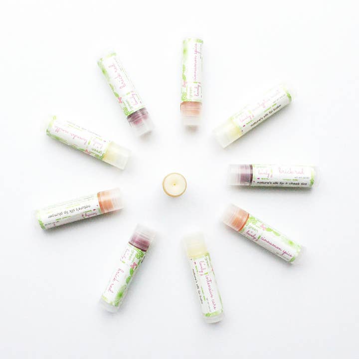 green + lovely - Wholesale Lip Balm - Nature's Silk Lip Balm, Organic - Lemon Meringue1
