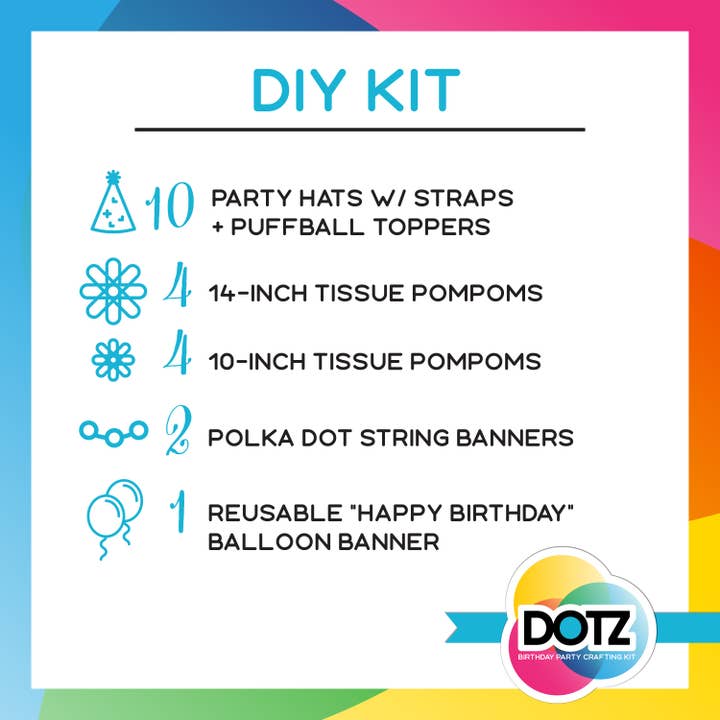 USA Toyz - Wholesale Party gift - Dotz 21pk Party Favors Birthday Decorations5