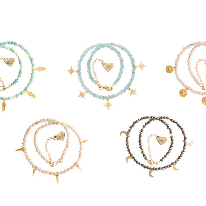 Le tour de cou de pierre précieuse pour la vente par Love's Affect Jewelry