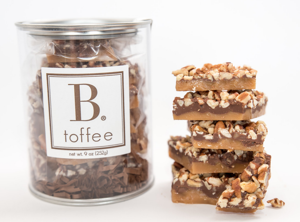 B. Toffee & Treats - Wholesale Toffee - B. Toffee 9oz Signature Toffee Canisters3