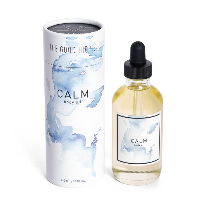 Calm Body Oil for wholesale by The Good Hippie
