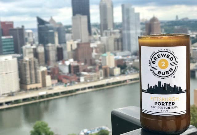 Brewed 2 Burn Craft Beer Candles & Bubbly 2 Burn Champagne Candles - Wholesale Jar/Filled Candle - Brewed - Custom City Candle 1