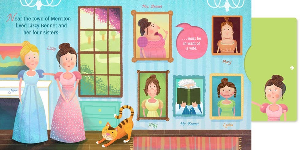 Familius, LLC - Wholesale Preschool Book (3-5) - Lit for Little Hands: Pride and Prejudice2