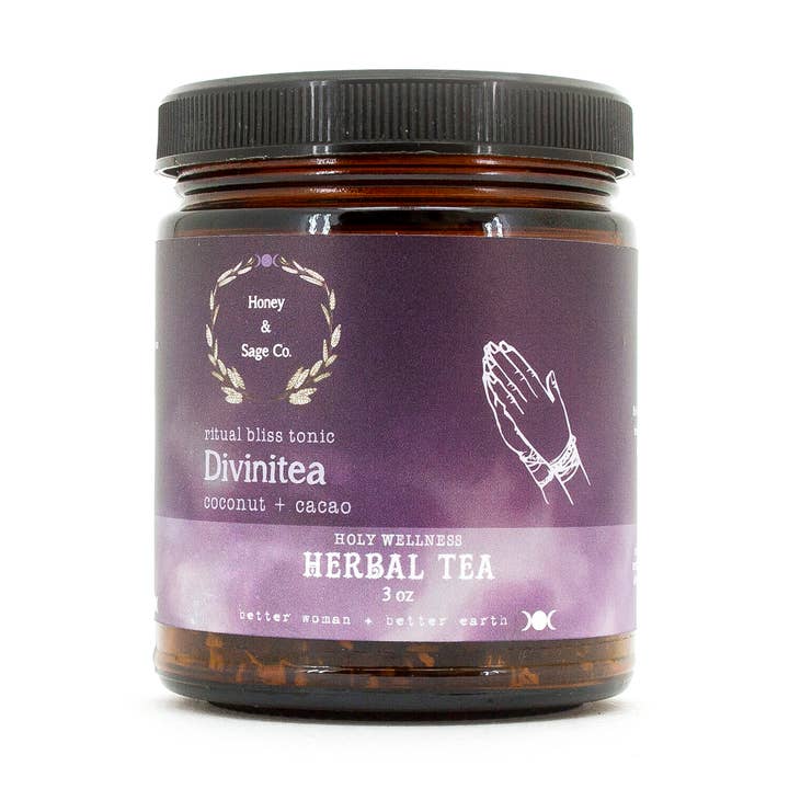 3 Oz Divini-Tea Ritual Bliss Tonic for wholesale by Honey & Sage Co