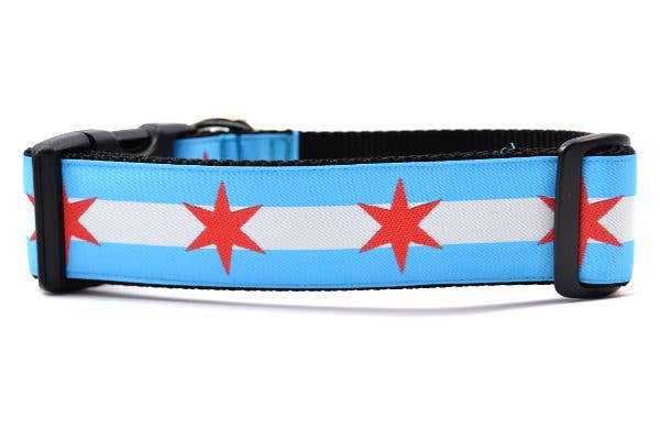 six point pet - Wholesale Pet Collar - Cat - Six Point Stars-Chicago Flag4
