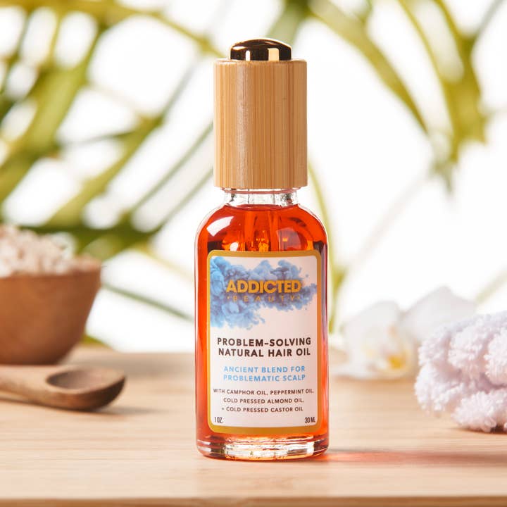 Addicted Beauty – wholesale Hair oil – Problem Solving Natural Hair Oil1