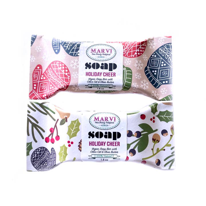 Marvi Beauty – wholesale Bar Soap – Holiday Cheer Mini Soap4