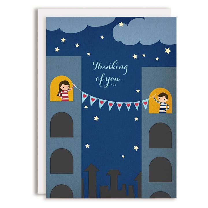 Tarjeta de felicitación Thinking of You para venta al por mayor de Rosy Designs