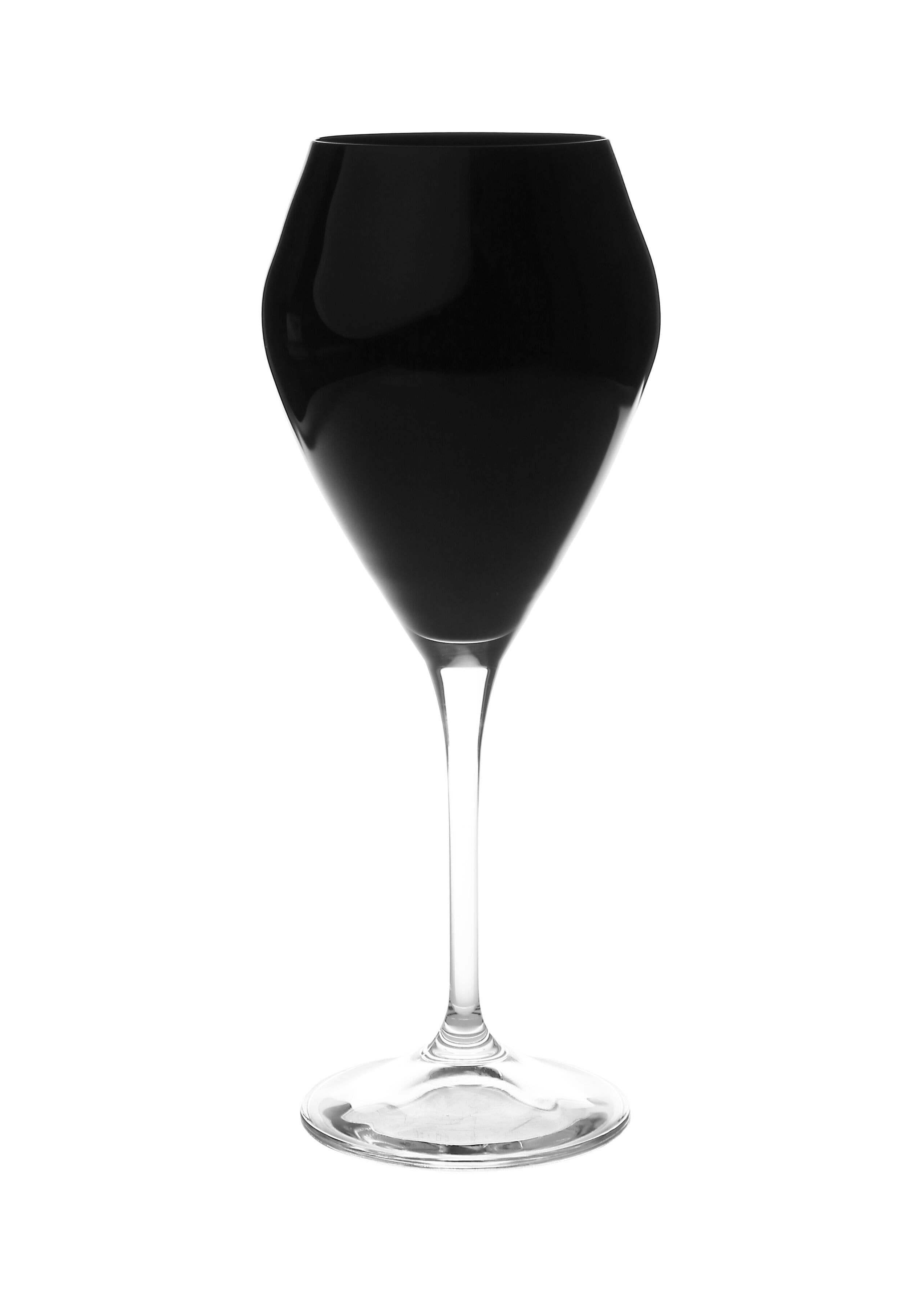 CLASSIC TOUCH DECOR INC. - Wholesale Wine Glass - Black Wine Glass - Set Of Six1