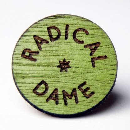 Radical Dame - Pin de corte láser para venta al por mayor de Studio Smalls