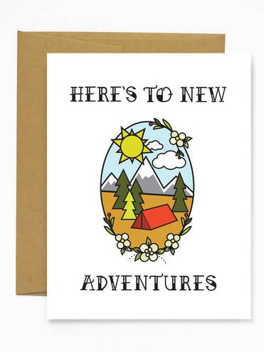 Here's To New Adventures for wholesale by BoxBerry