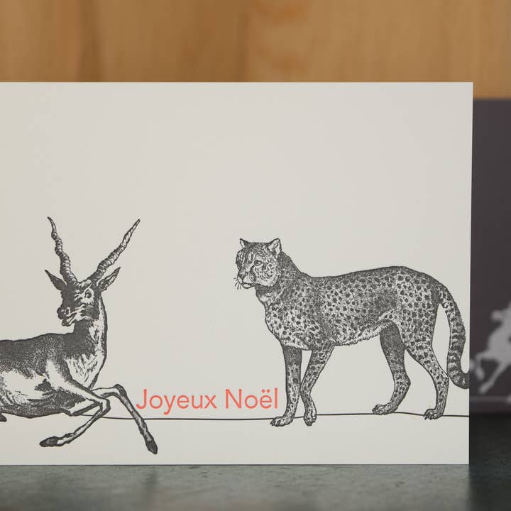 Oddball Press LLC - Wholesale Christmas Card - Joyeux Noel Card