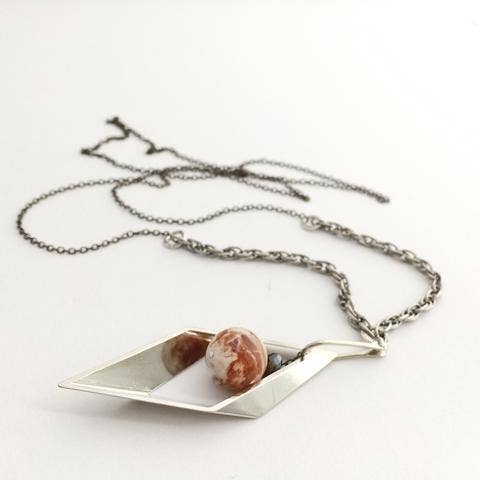 Collana Kinetic - Argento per la vendita all'ingrosso da parte di Third & Co. Studio