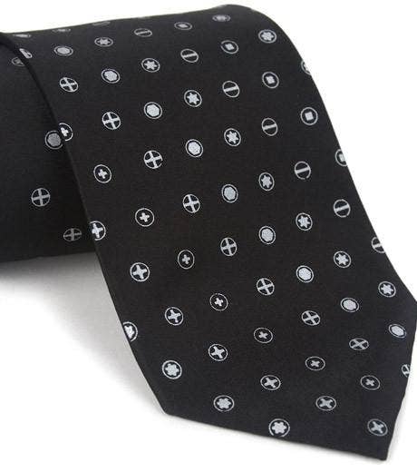 Cyberoptix Tie Lab - Wholesale Necktie - Men's - Loose Screw Necktie0
