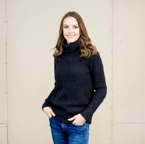 Charcoal Moli Sweater for wholesale on Faire