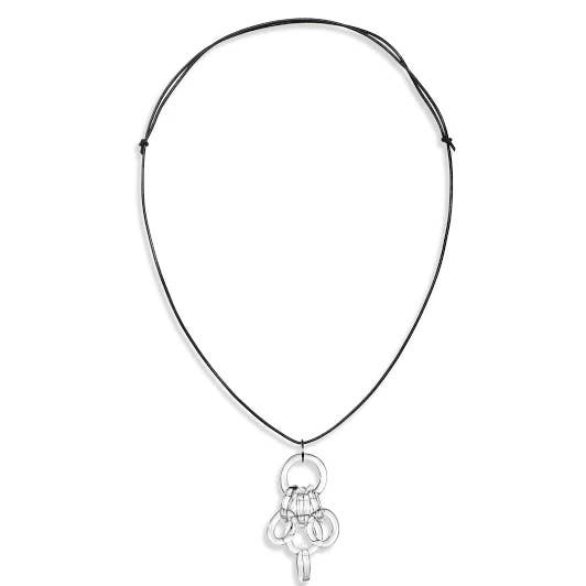 Glas klynge kæde vedhæng halskæde for engroshandel hos Roxann Astra Slate