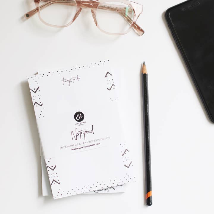 East Avenue Press - Wholesale Notepad - 4" x 6" Dots Notepad2