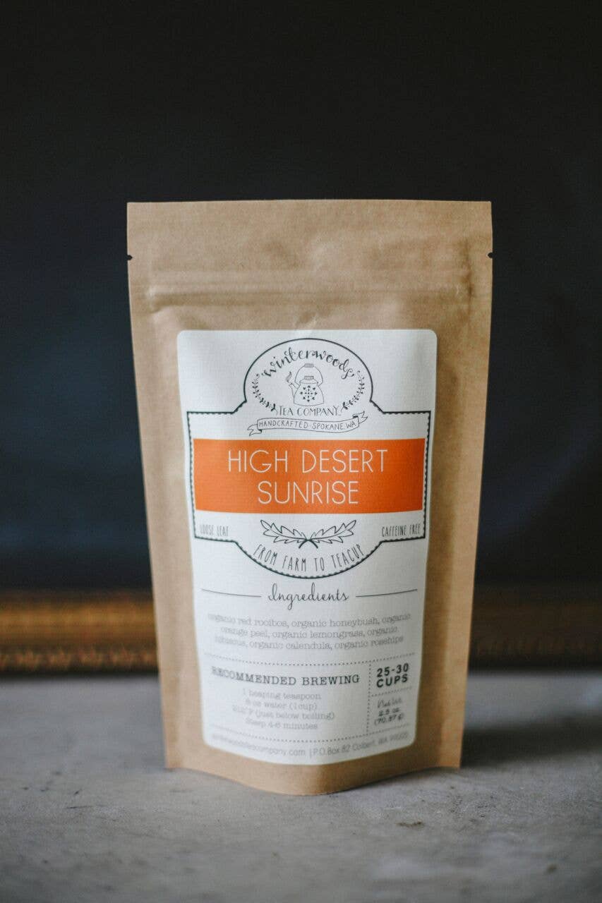 Winterwoods Tea Company - Wholesale Loose Tea - High Desert Sunrise Herbal Tea Blend