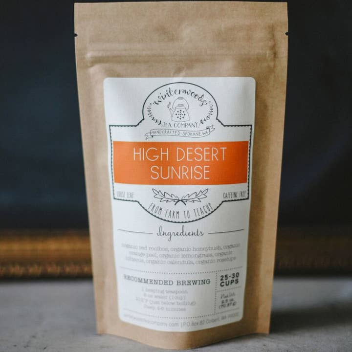 Winterwoods Tea Company - Wholesale Loose Tea - High Desert Sunrise Herbal Tea Blend0