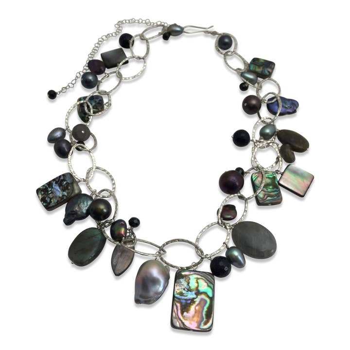 Midnatt Lux Organic Halsband för wholesale av Delisch Jewelry & Accessories