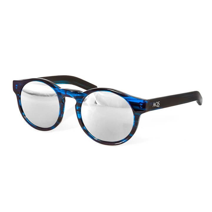 Óculos de sol Benni espelhados prateados por atacado de AQS Brand Inc.