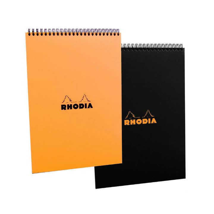 Rhodia Pads - The French Orange (and Black!) Notebooks with a Cult Following