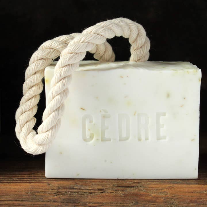 Dot & Lil - Wholesale Bar Soap - Cèdre Cotton Rope Soap