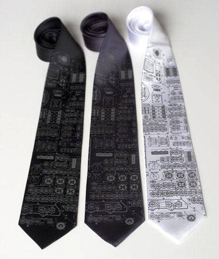 Cyberoptix Tie Lab - Wholesale Necktie - Men's - Apollo Cockpit Necktie. As Worn by Real Astronauts!1