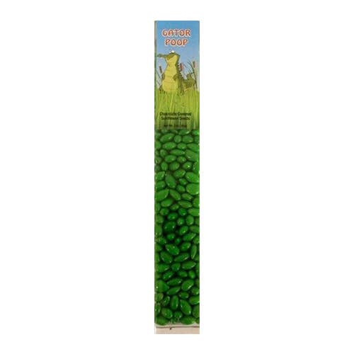 Sunflower Food Company - Wholesale Chocolate Covered Sweets - Gator Poop, Green Sunny Seeds in 3 oz tubes.1
