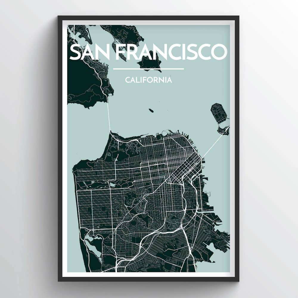 Point Two Design Group - Wholesale Map - San Francisco City Map0