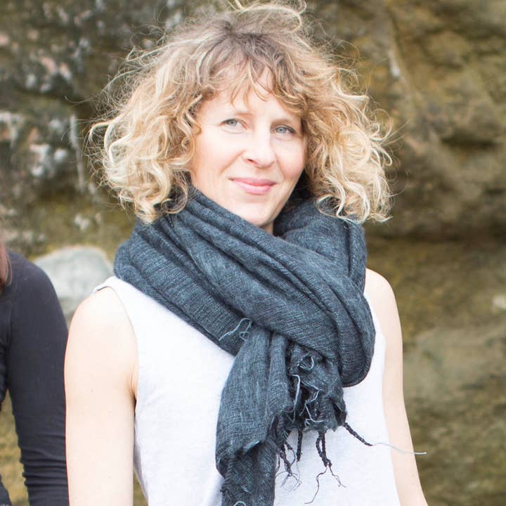 Zig Zag Asian Collection - Wholesale Scarf – Women's - Brushed Woven Shawl3