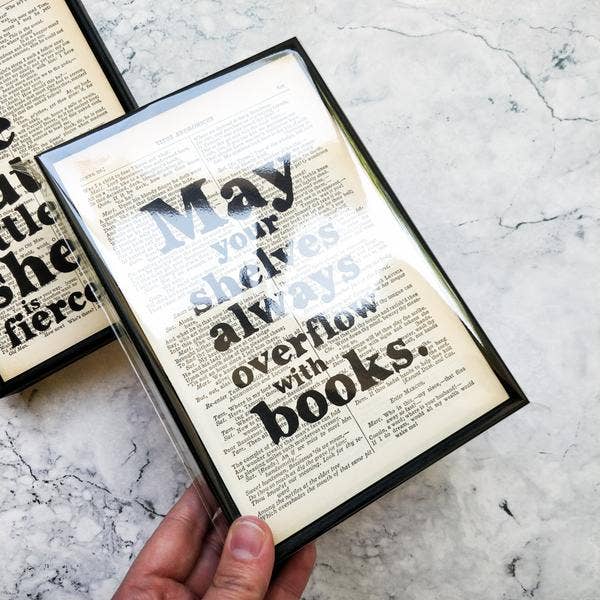 Bookishly - Wholesale Art Print - Jane Eyre Framed Feminist Quote Print