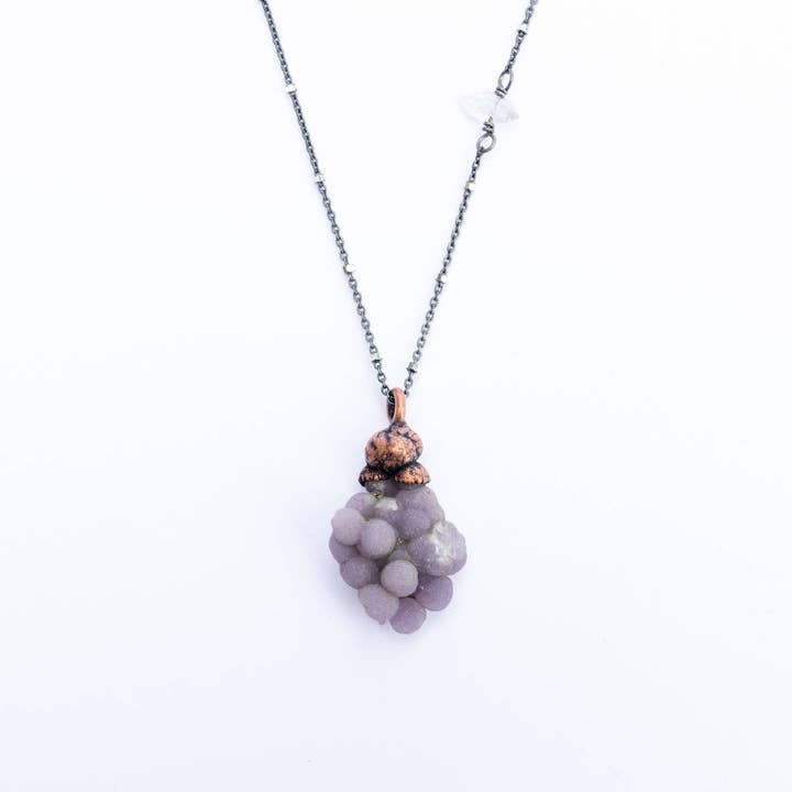 Grape Agate Necklace for wholesale by HAWKHOUSE
