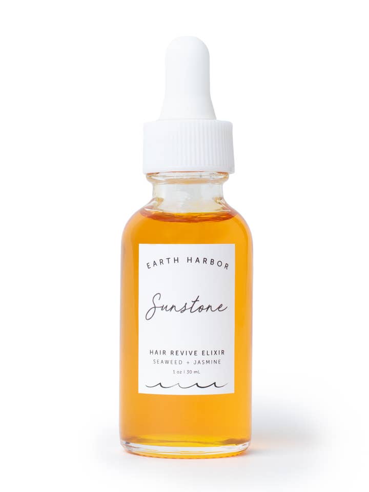 SUNSTONE Scalp + Hair Revive Concentrate: Jasmine + Seaweed for wholesale by Earth Harbor Naturals