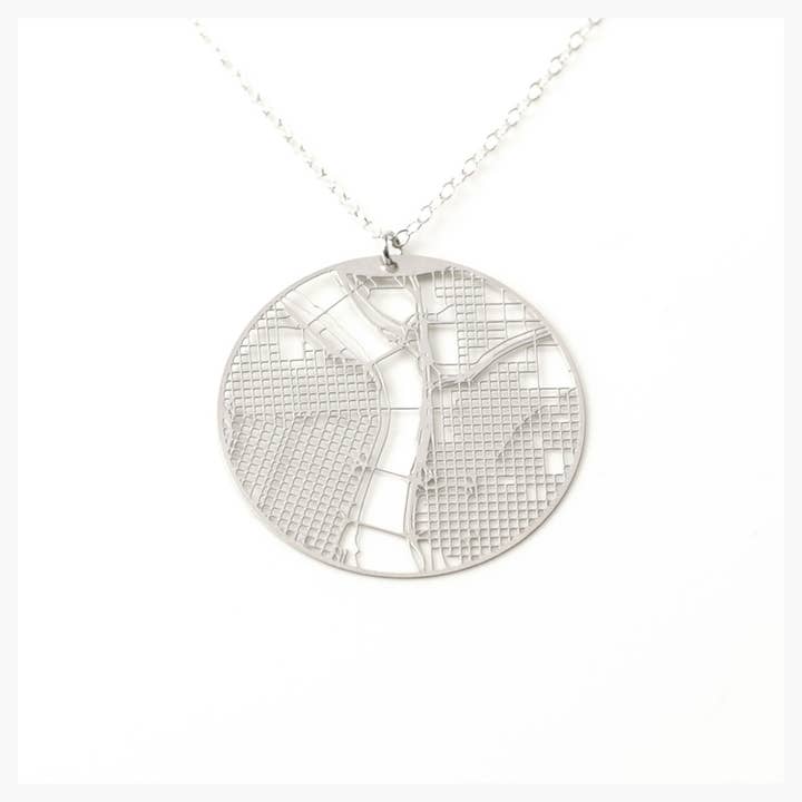 Hundtagg Portland - Silver för wholesale av Aminimal