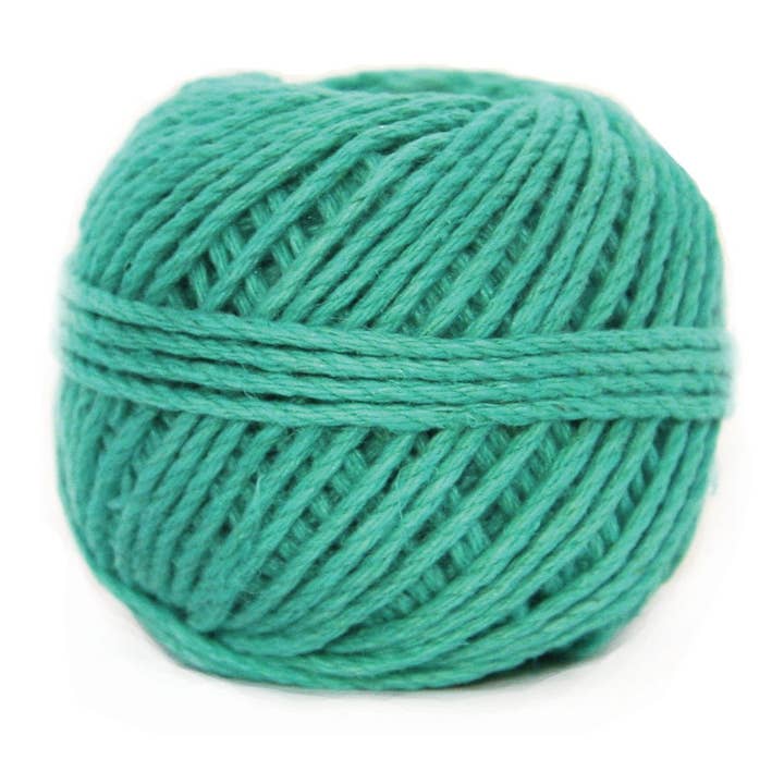 Blaugrünes Hanf-Geschenkband für den Großhandel von beve!