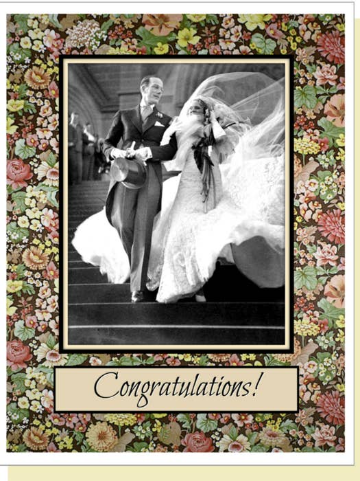 Floral Wedding - Love Card for wholesale by Ümlaut Brooklyn