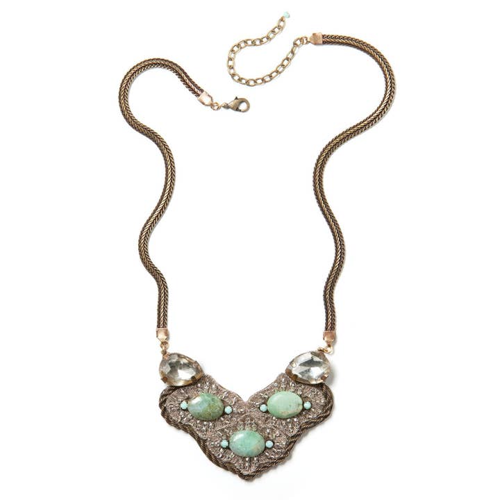 Jade Elegance Necklace for wholesale by Elements Jill Schwartz