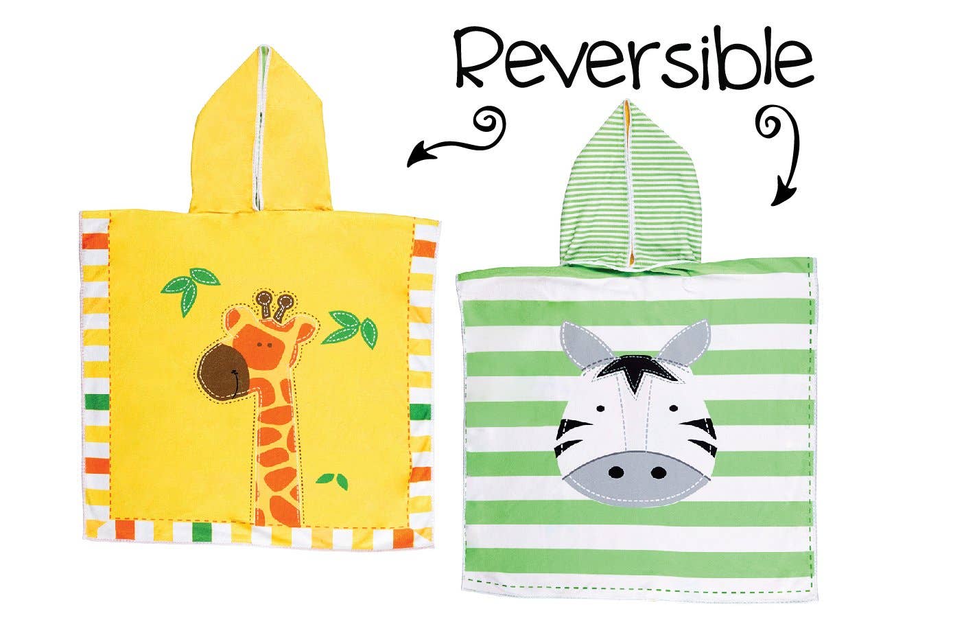 FLAPJACKKIDS Baby's & Little Kid's UPF 50+ Reversible Narwhal