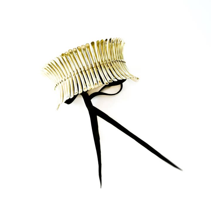 Messing siv krave krave choker bondage halskæde læder for engroshandel hos Bisjoux