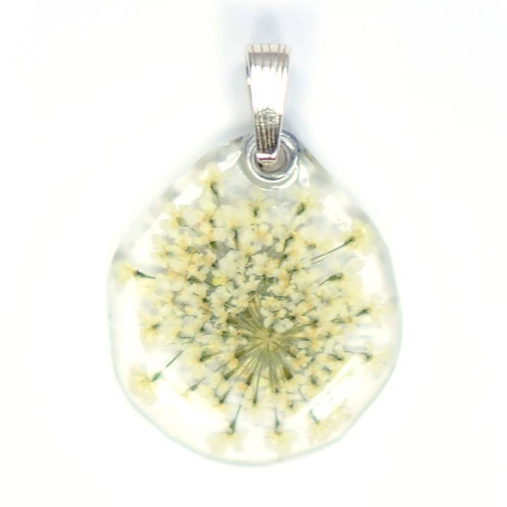 65035 Drottning Annes spets blomma hänge för wholesale av Petal Connection
