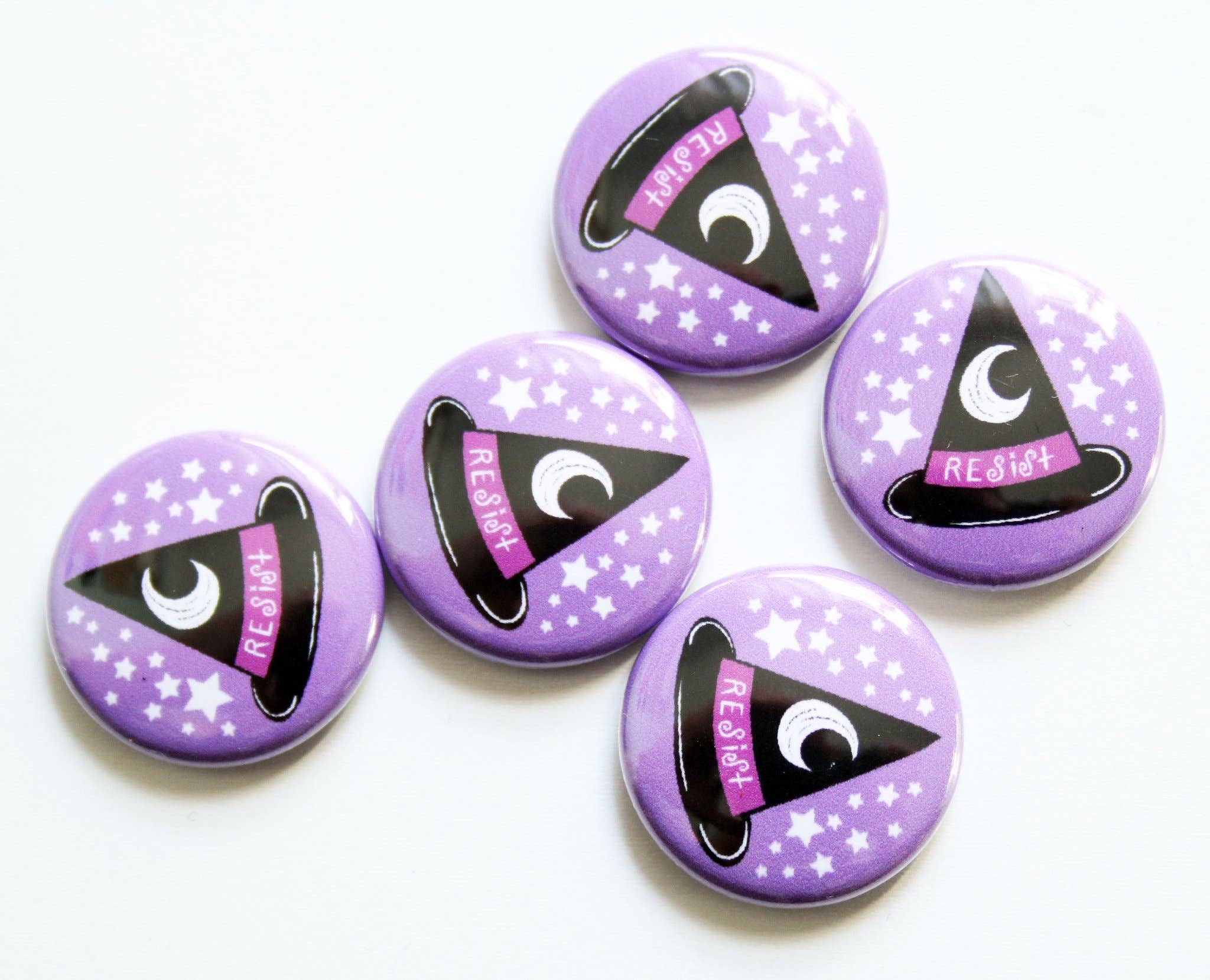 Midge Blitz - Vente Épinglettes/boutons - Résistance pour les sorcières bouton 1 pouce1