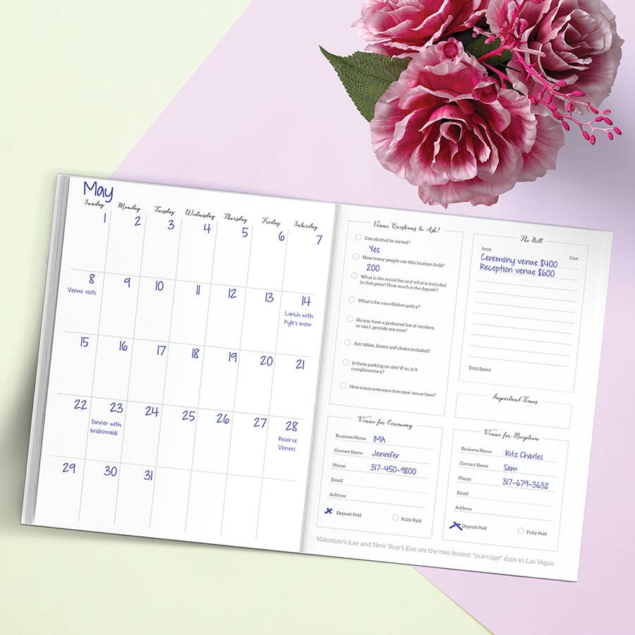 TF Publishing - Paper Goods – wholesale Planner – Woah Wedding Planner2