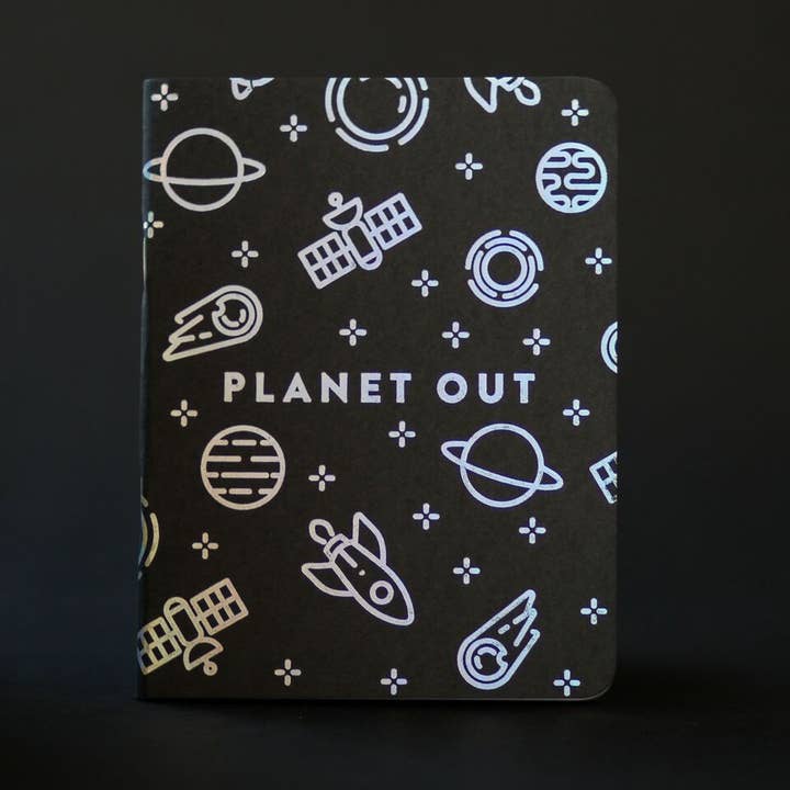 Planet Out notitieboek voor wholesale door M.C. Pressure