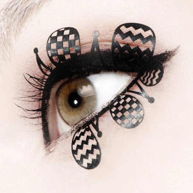 PAPERSELF - Wholesale False/Fake Eyelashes - Clown Paper eyelashes0