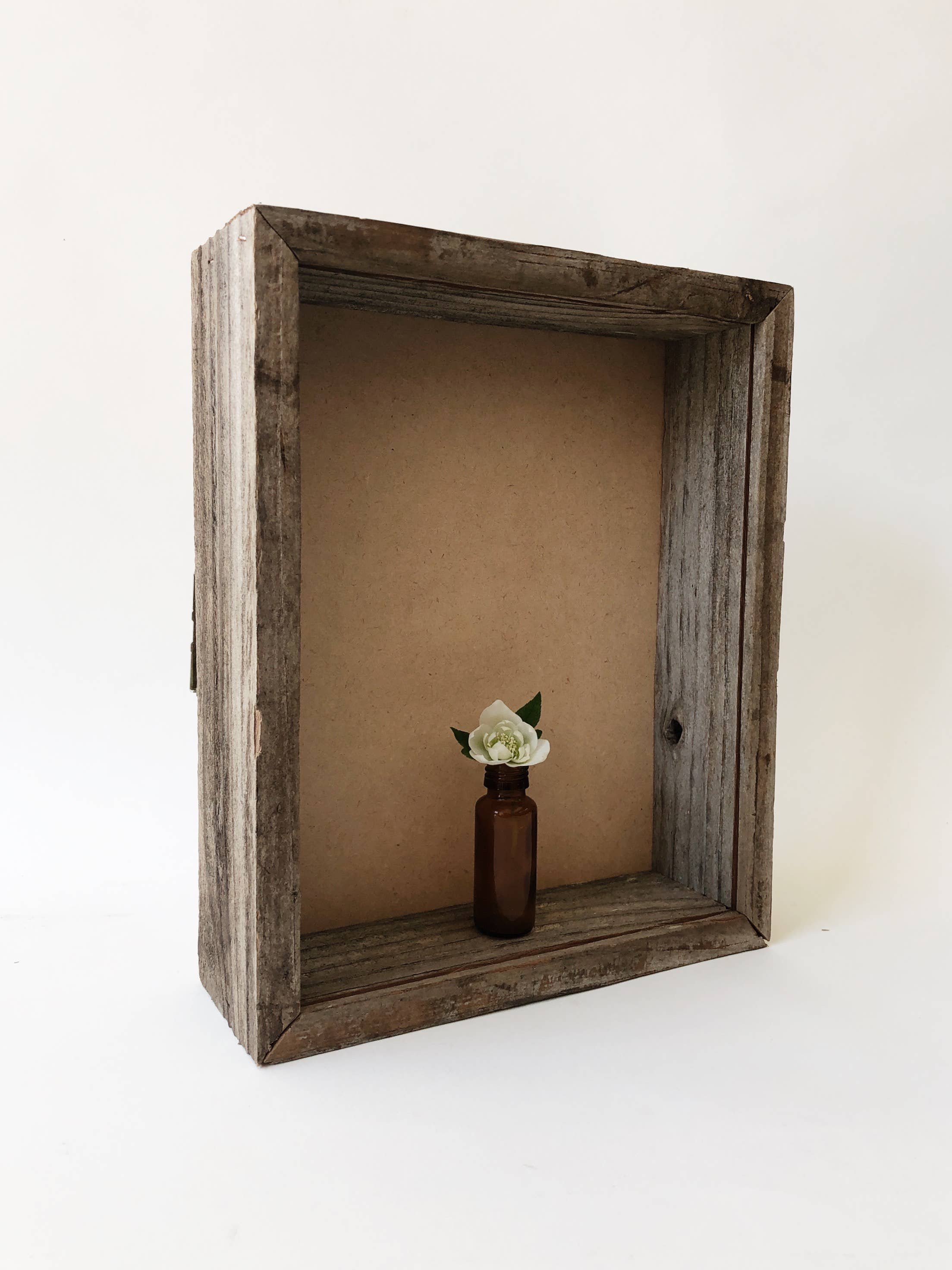 Alibi Interiors - Wholesale Picture Frame - Reclaimed Wood Shadow Box Picture Frame 8x101