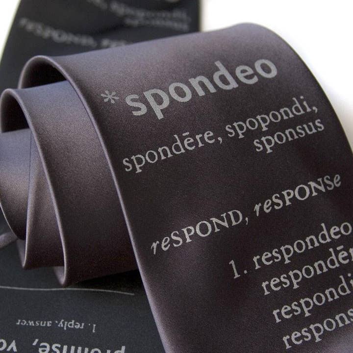 Cyberoptix Tie Lab - Wholesale Necktie - Men's - Spondeo: Vow Microfiber Necktie